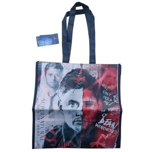 Supernatural Tote Bag Hot Topic Dean Castiel Crowley Join the Hunt NWT